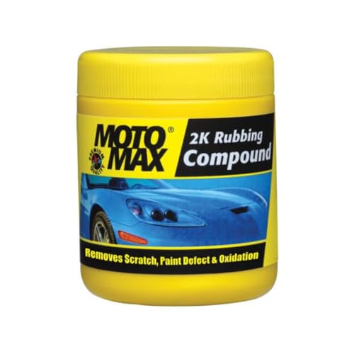 Motomax 2K Rubbing Compound 100g | Removes Minor Scratches, Swirl Marks, Paint defect and...
