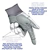 Bionic Women's ReliefGrip 2.0 Golf Glove (Silver, Large, Left)