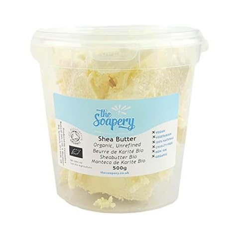 Manteca de Karité Orgánica Sin Refinar 500g 100% Pura Cover
