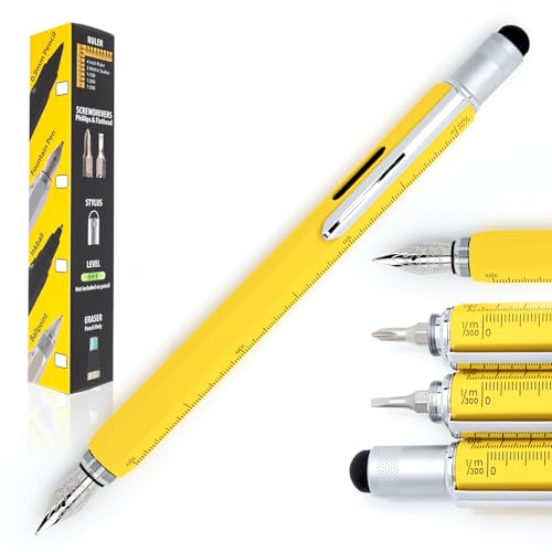 Image of Monteverde USA One Touch Tool Pen, Fountain Pen, Yellow (MV35231)