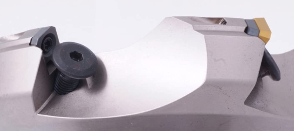 HHIP 2067-5000 5" x 1-1/2" Bore 45 Degree SE42 Index able Face Mill, 6 Teeth, 2.48" OAL