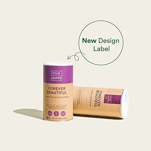 Your Super Forever Beautiful Superfood Blend – Organic Superfood Powder For Healthy Skin And Hair, With Organic Açaí, Powder, Maqui Berry, Maca, And Acerola (40 Servings) #TOP5