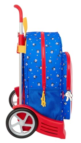 Sac à dos Mickey Mouse Safta avec chariot Evolution pour l'école