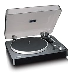 Lenco LBTA-165BK Platine Vinyle entièrement Automatique – Bluetooth 5.3 – Boîtier en Bois – Plateau en métal et Micro AT3600L – Démarrage Automatique et Retour Automatique – 2 Vitesses (33/45 TR/Min) - Les Beatles, Paul McCartney, John Lennon, RIngo Starr, George Harrison Lenco LBTA-165BK Platine Vinyle entièrement Automatique - Bluetooth 5.3 - Boîtier en Bois - Plateau en métal et Micro AT3600L - Démarrage Automatique et Retour Automatique - 2 Vitesses (33/45 TR/Min) – Image 3