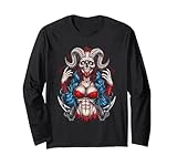 Photo Gallery demone femminile - vintage occulto satana baphomet amante maglia a manica Photo Gallery demone femminile - vintage occulto satana baphomet amante maglia a manica