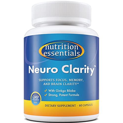 Nutritional Essentials Nootropic Brain Function Booster Supplement