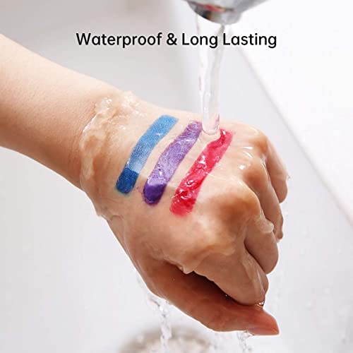 Eyeseek Colorful Eyeshadow Makeup Palette Sets + Brush, Bright 45 Shades Blendable , Matte High Pigmented Pallets, Ing Waterproof Shadow Plattet Gift Sets For Halloween Makeup - All Matte Rainbow Color #TOP4