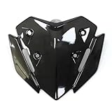 XWDPDNHHD Spoiler De Pare Brise Moto pour XMAX250 XMAX300 Xmax 125 2023 2025 Visière, Déflecteurs, Protection D'écran Pare Brise De Vent(Fumée)