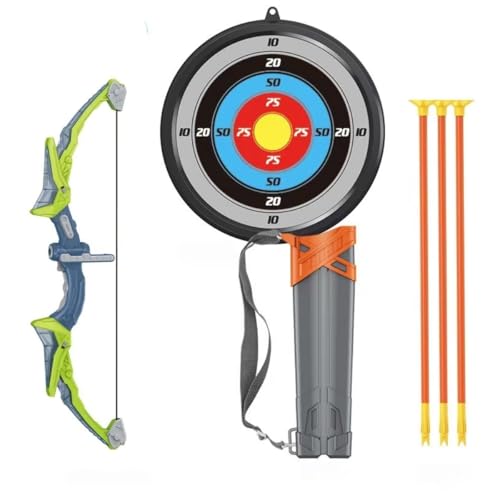Brinquedo Arco e Flecha Infantil Radical com Luz Alvo e Flechas com Ventosas