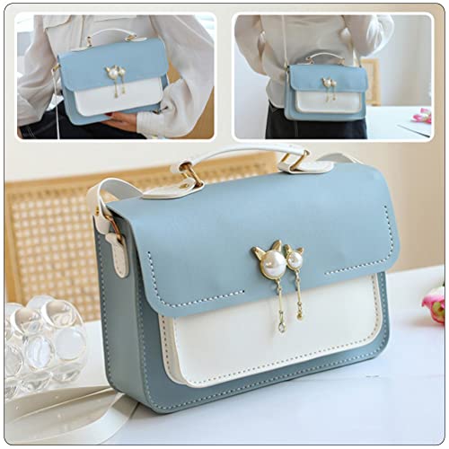 Knitting Kit DIY Leather Handbag Making Kit Pu Leather Craft Sewing Bag Material Knitting Crochet Making Sets Handmade All Accessories for Braid Accessories - Image 2