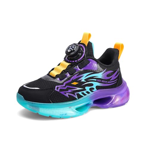 Enfants Baskets Chaussures de Course Garçons Filles Léger Mode Respire Chaussures Décontractées de Confortable Sneakers Antidérapantes EU 31-40