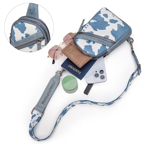 Image of Montana West Small Crossbody Sling Bag for Women Cute Cross Body Fanny Pack Purse