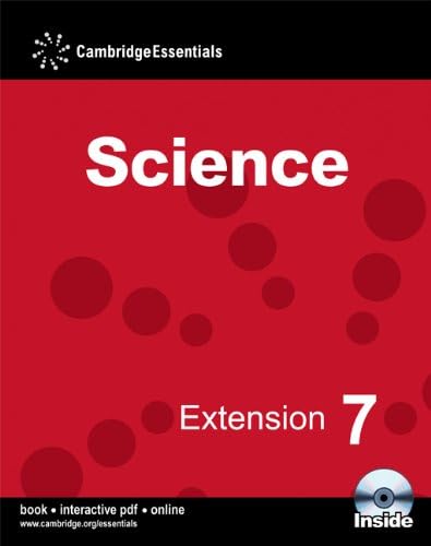 Cambridge Essentials Science Extension 7 Camb Ess Science Ext 7 w CD-ROM Paperback – 14 Feb. 2008