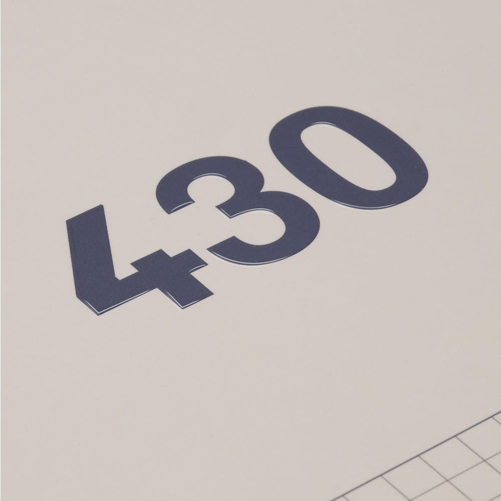 MILAN® A4 Hardcover Notebook - Lined Paper (7mm) - 120 Sheets 95gsm - Rubber Collection 430 - Beige