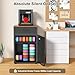 180L 3D Printer Filament Storage Cabinet with Dehumidifier(60W drying power, <8W avg. consumption) | Industrial Sealed Dehumidifying Cabinet Holds 40 Rolls -Compatible with Nylon/PLA/ABS/TPU (Black)