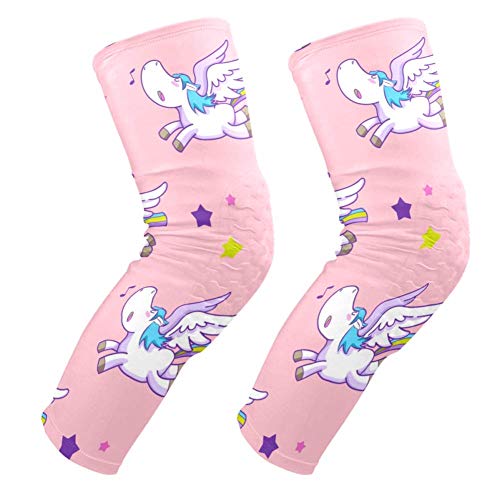 Genouillères rembourrées Pegasus Rose à étoiles pour protection genou homme femme