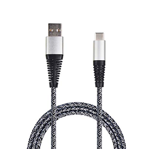 carstyling XXL 2GO USB Data Cable - Silver/Type C, 1 m ~ Fast Dispatch Within 24 Hours ~, Silver, silver/type