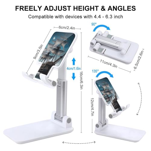Support téléphone portable pliable pour visionner vos vidéos sur iPhone à table