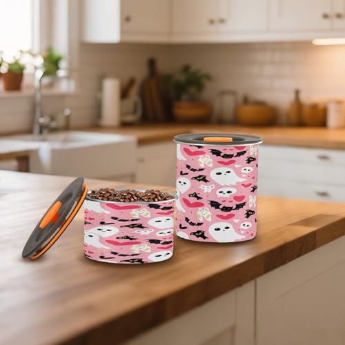 Contenedor hermético de acero inoxidable para café 17oz miniatura 7