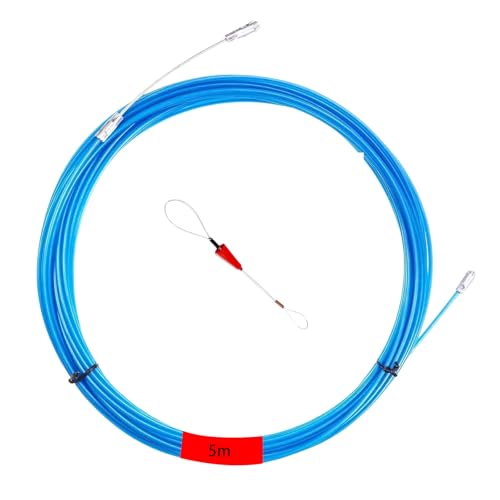 Image of 5M Professional Wire Puller For Electrician, Flexible Wire Lead Threading Device Tool, Heavy-Duty Construction Cable Fishing Tape For Conduit Installation In Walls And Floors (5m)