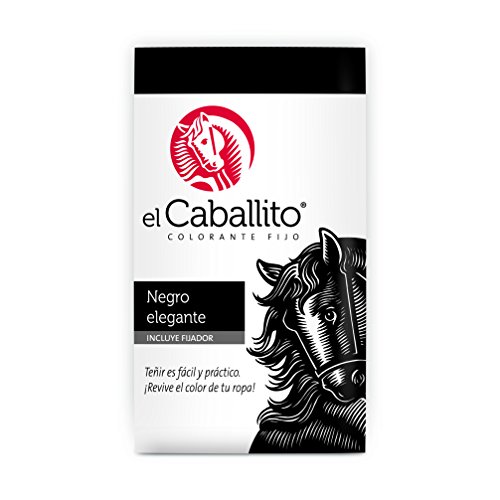 Catálogo para Comprar On-line Pintura para Ropa el Caballito al mejor precio. 44 el Caballito Colorante para Ropa Negro elegante 20g