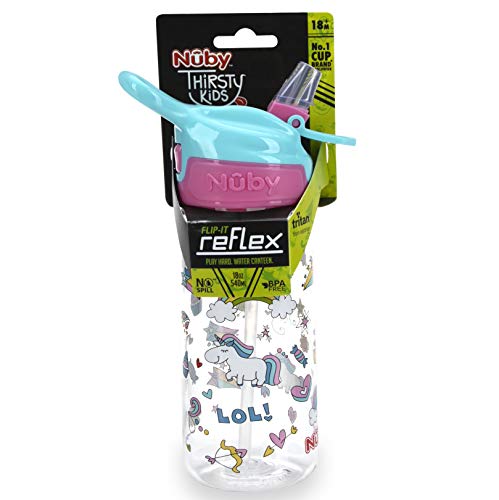 nuby unicorn water bottle