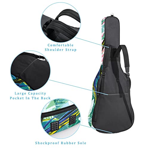 Housse de protection imperméable pour guitare acoustique Motif perroquet tropical Vert 1 cm, Multicolore 01., 42.9×16… - Les Beatles, Paul McCartney, John Lennon, RIngo Starr, George Harrison Housse de protection imperméable pour guitare acoustique Motif perroquet tropical Vert 1 cm, Multicolore 01., 42.9x16… – Image 4
