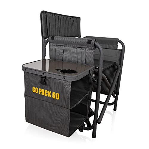 Image of Picnic TIME NFL Unisex-Adult NFL Fusion Camping Chair with Side Table and Soft Cooler, Beach Chair for Adults, Lawn Chair