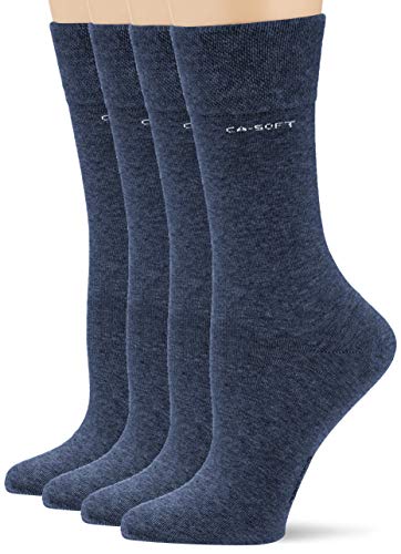 Chaussettes femme Camano sans élastique serré lot de 4 anti-marques