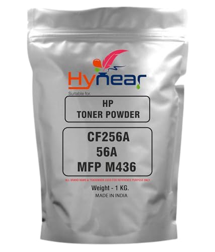 Image of Ultra Dark Black Toner Powder Suitable for HP-CF256A / 56A / MFP M436 Printers (Pack of 1) (1 Kg)