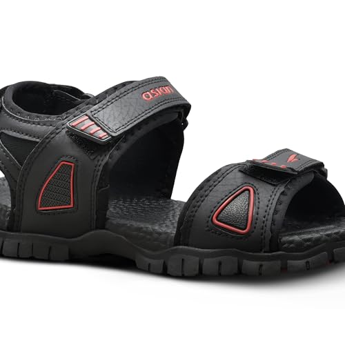 Image of ASIAN Mens VISTARA-21 Casual Sandals with adjustable velcro closure for easy wear with flexible fitting and trendy and stylish looks ideal for everyday use for mens as well as boys