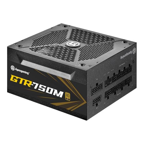 ApexGaming GTRV[Y 80PlusGold ATXd ATX 3.0 & PCIE 5.0 Ready (750, bg)