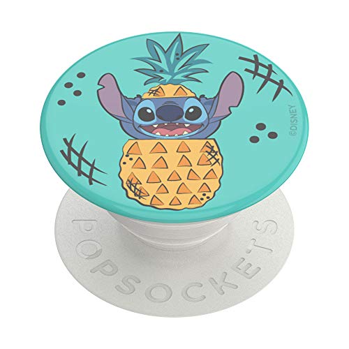 Image of ​​​​PopSockets Phone Grip with Expanding Kickstand, Adhesive Grip, Disney, Cute PopSockets - Stitch Pineapple