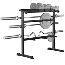 3-Tier Dumbbell Rack, Adjustable Weight Rack for Home Gym for Weight Plate