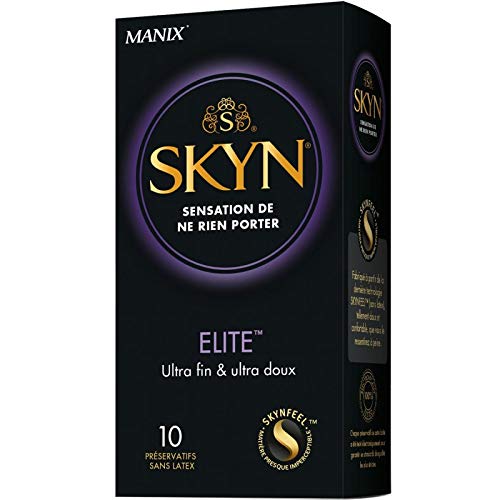 MANIX - Skyn Elite, 10 préservatifs sans latex pour une sensation de peau nue - Parfait pour une expérience intime de qualité supérieure. - Lot De 2 - Vendu Par Lot