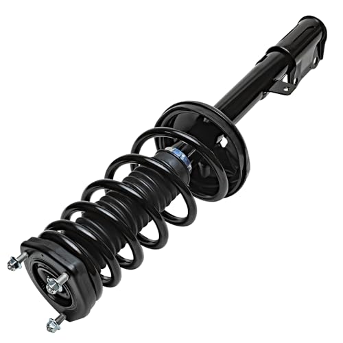 Image of Detroit Axle - FWD Rear 2pc Struts for 09-12 Toyota Venza, 2 Struts & Coil Spring Assembly 2009 2010 2011 2012 Replacement Suspension Quick Install Ready Struts Shocks Assembly