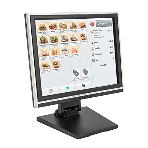 NOPTEG-LED-Monitor-Touch-Screen-Display-VGA-PC-POS-Catering-Order-Machine-Cashier-for-Retail-Restaurant-Bar-Coffee-Store-15-Inch-1024-X-768