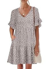 Khaki Polka Dot Gray