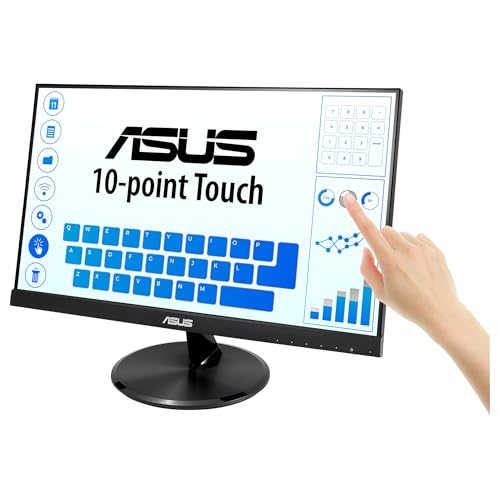 VT229H 21.5" Monitor, FHD, 1920 x 1080, IPS, 10-point Touch Monitor, HDMI, Flicker Free, Filtro Luce Blu, Certificazione TUV - Monitor - Immagine 2