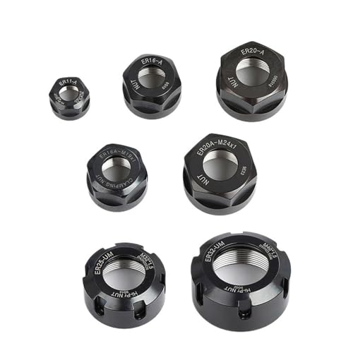 ER8 ER11 ER16 ER20 ER25 ER32 ER40 NUT A M UM ER Nut ER11 Nut ER Nut For ER Collet And Tool Holde Bracket Tool Extension Rod(ER40