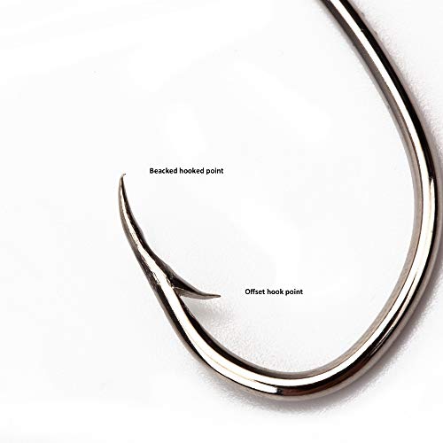 Barbed Baitholder Fishing Hooks Saltwater Freshwater 180 Large Hooks Set Barbs Beaked Point Carbon Steel Long Shank Catfish Worm Octopus Rod #TOP2