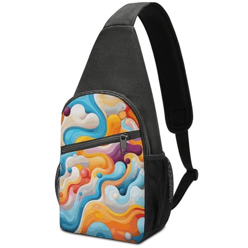 Bolso bandolera casual para senderismo y viaje miniatura 1