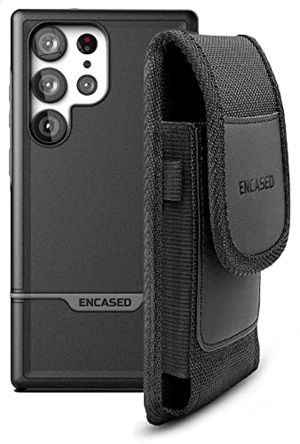 Coque Samsung S23 Ultra avec clip ceinture Rebel Case antichoc noire