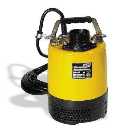 PS2 500 Single Phase Submersible Pump 220V/60Hz 2/3HP, 3.0A by Wacker Neuson