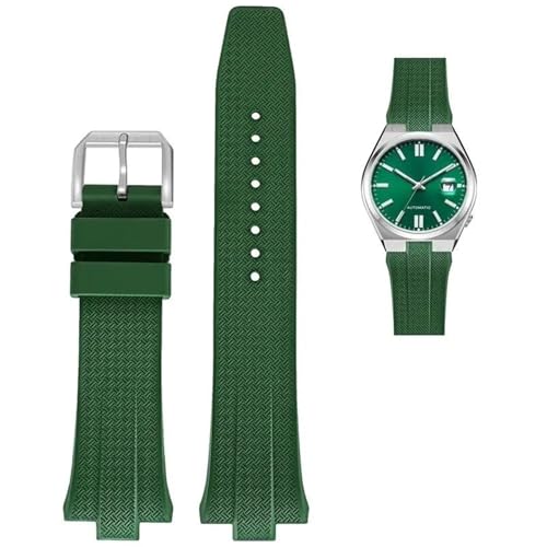 [SZLBYKCE] FKM Fluoro Rubber Watch Strap For Citizen TSUYOSA Collection NJ0150 NJ0151ME Watchbands Men Women Bracelet Colorful