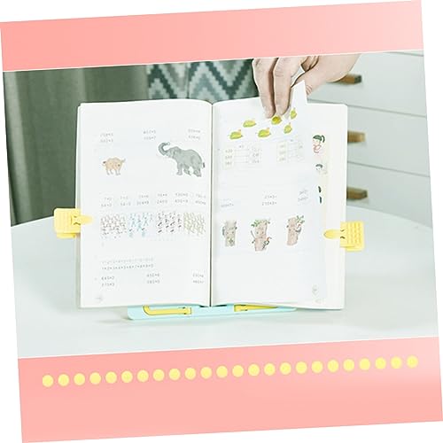 LIFKOME 3 Pçs Rack De Leitura Crianças Cavalete Mesa Estante Crianças Pintura Cavalete Desktop Estan