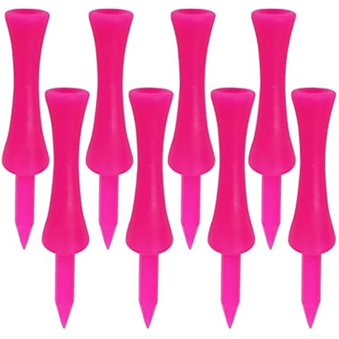FINGER TEN Pink Castle Golf Tees 30 Pack Cover