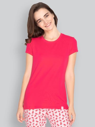 Image of Lyra Women's Cotton Regular Fit T-Shirt
