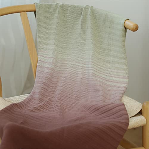 Shike Moon Shadow,Natural Plants Dyed Pure Cotton Yarn For Knitting&Crocheting.multicolor Space Dyed Self Striping Yarn (Qy07-Fig) #TOP3