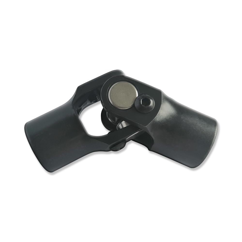 3/4" Smooth x 3/4" Smooth Universal Steering U Joint 96mm Length Black Steel